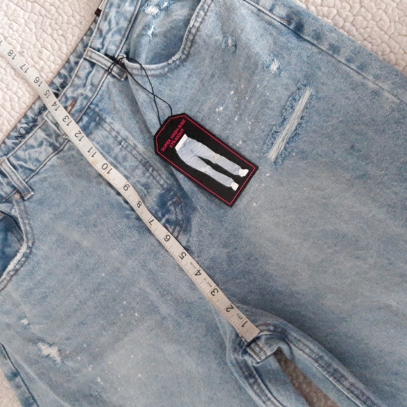 No Boundaries Size 17 Super High Rise 90s Straight Jeans - Picture 9 of 17